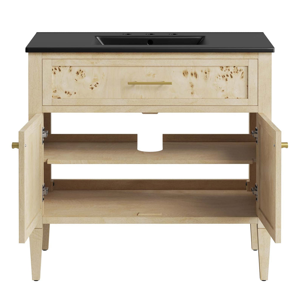 Elysian 36" Wood Bathroom Vanity by Modway