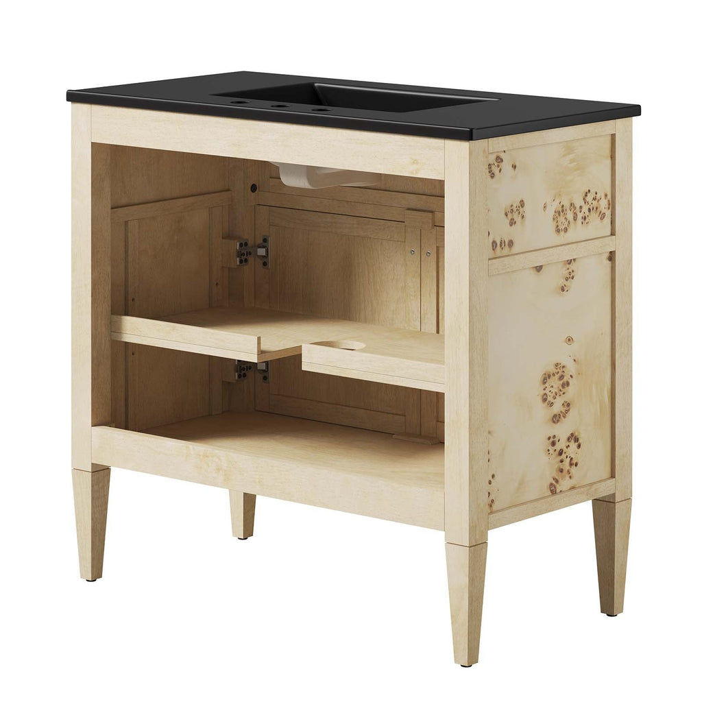Elysian 36" Wood Bathroom Vanity by Modway