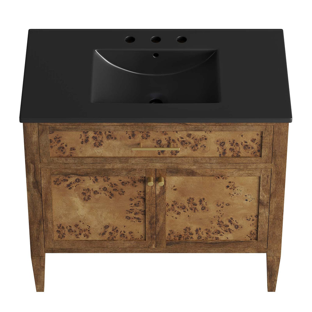 Elysian 36" Wood Bathroom Vanity by Modway