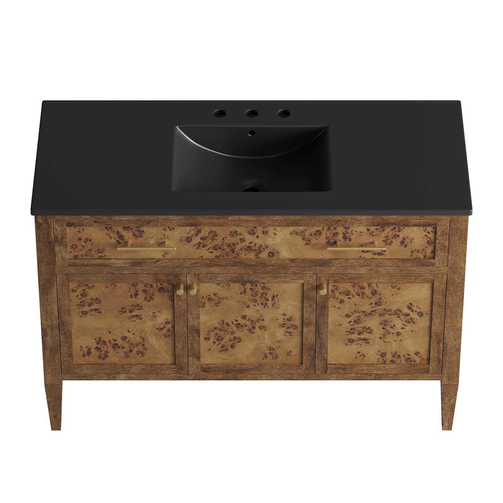 Elysian 48" Wood Single Sink Bathroom Vanity by Modway