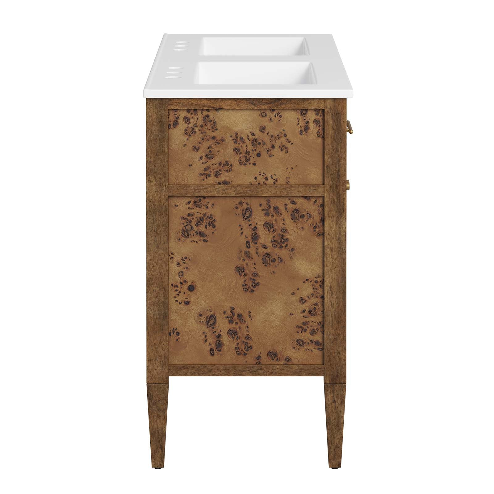 Elysian 48" Wood Double Sink Bathroom Vanity by Modway