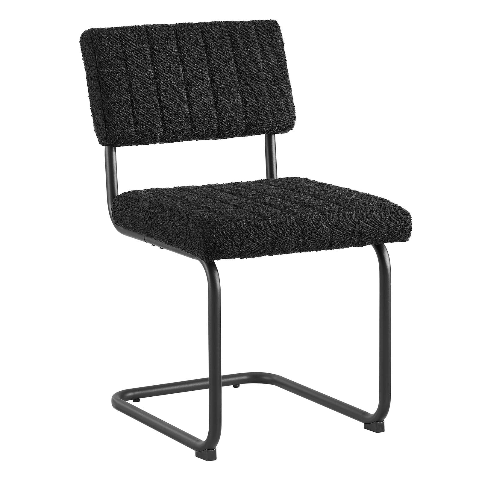 Parity Boucle Dining Side Chairs Set of 2 by Modway