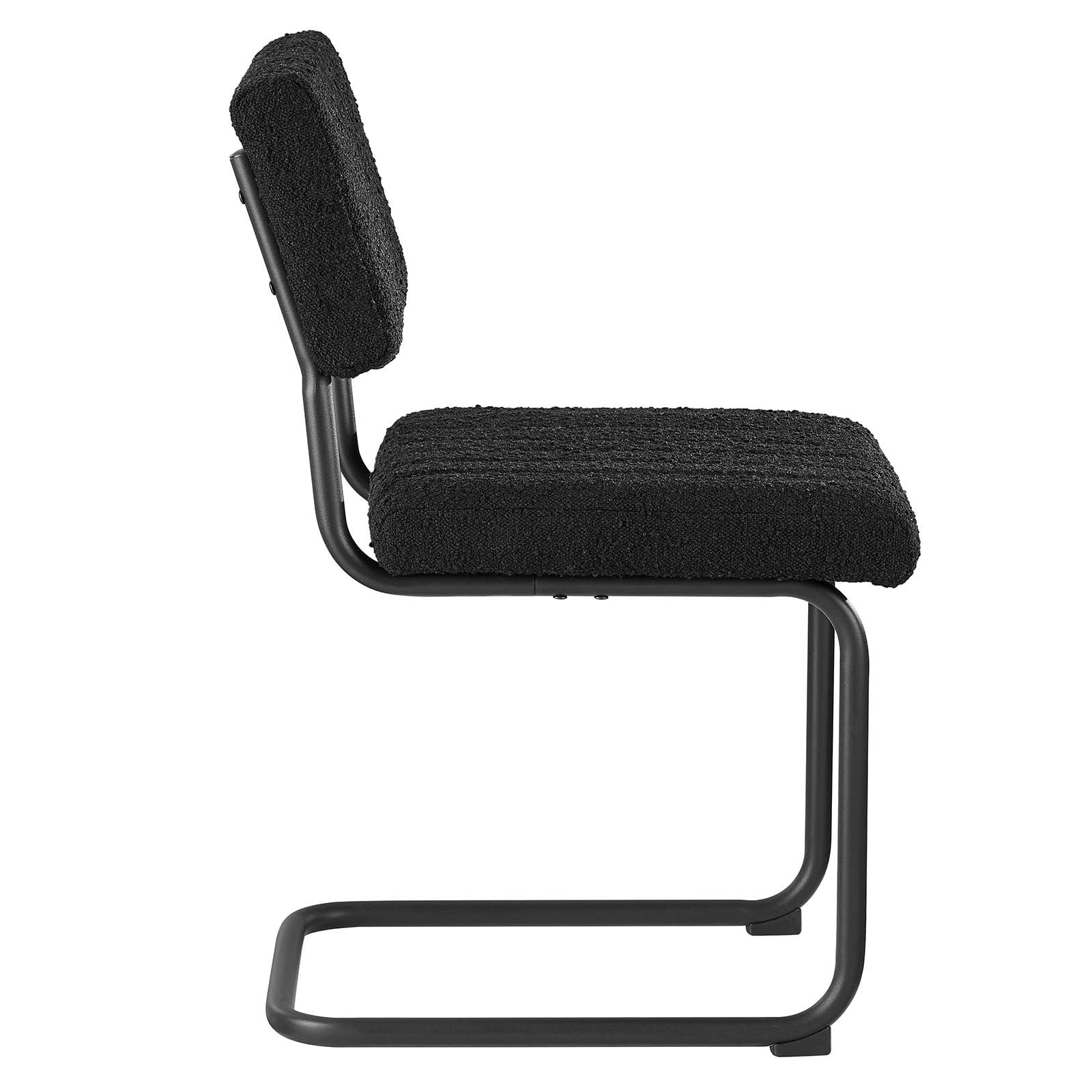 Parity Boucle Dining Side Chairs Set of 2 by Modway