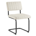 Parity Boucle Dining Side Chairs Set of 2 by Modway