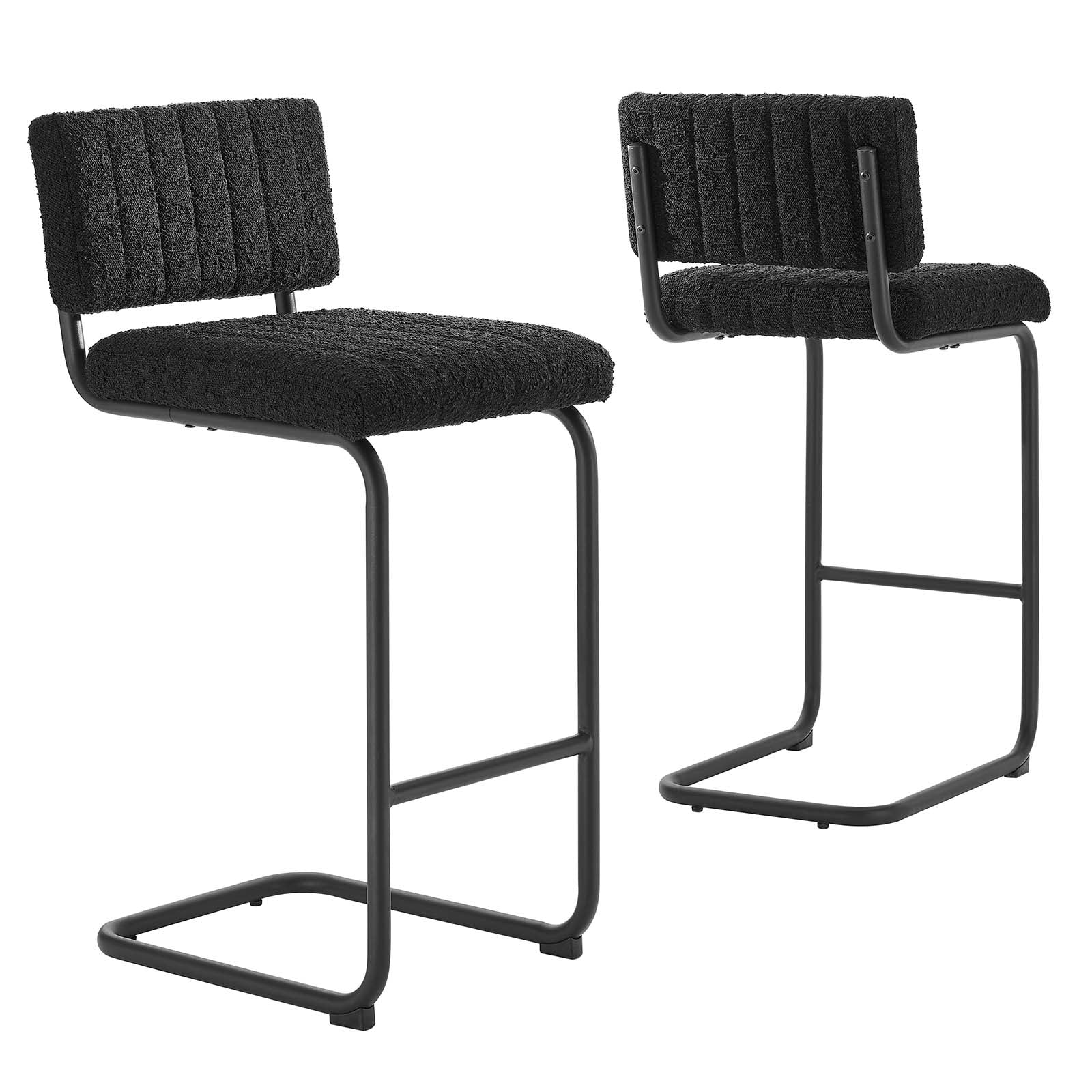Parity Boucle Counter Stools Set of 2 by Modway
