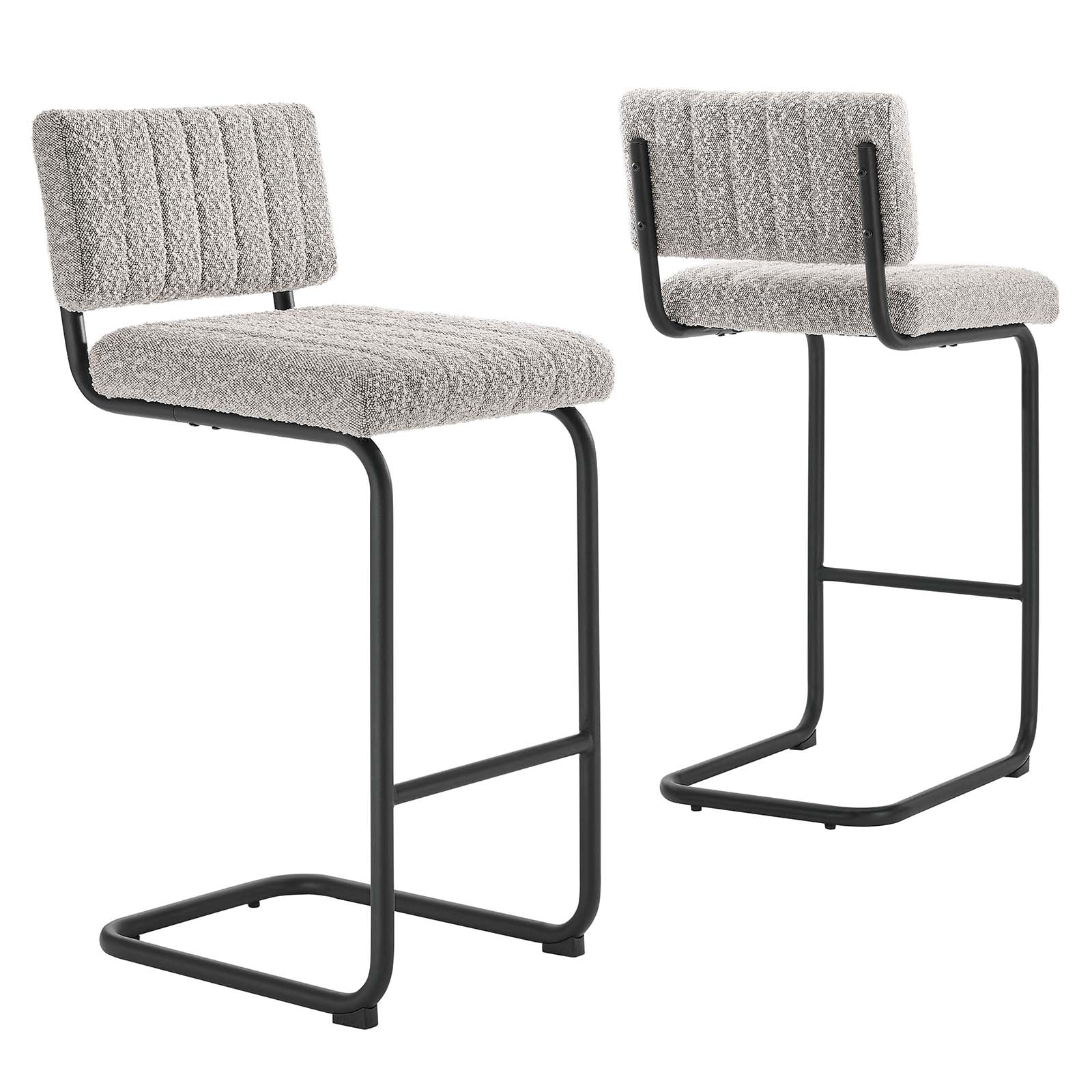 Parity Boucle Counter Stools Set of 2 by Modway