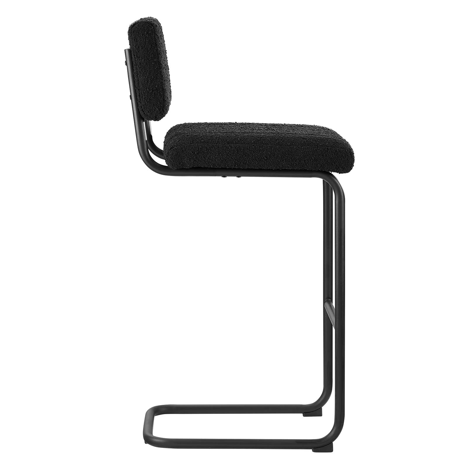 Parity Boucle Bar Stools Set of 2 by Modway