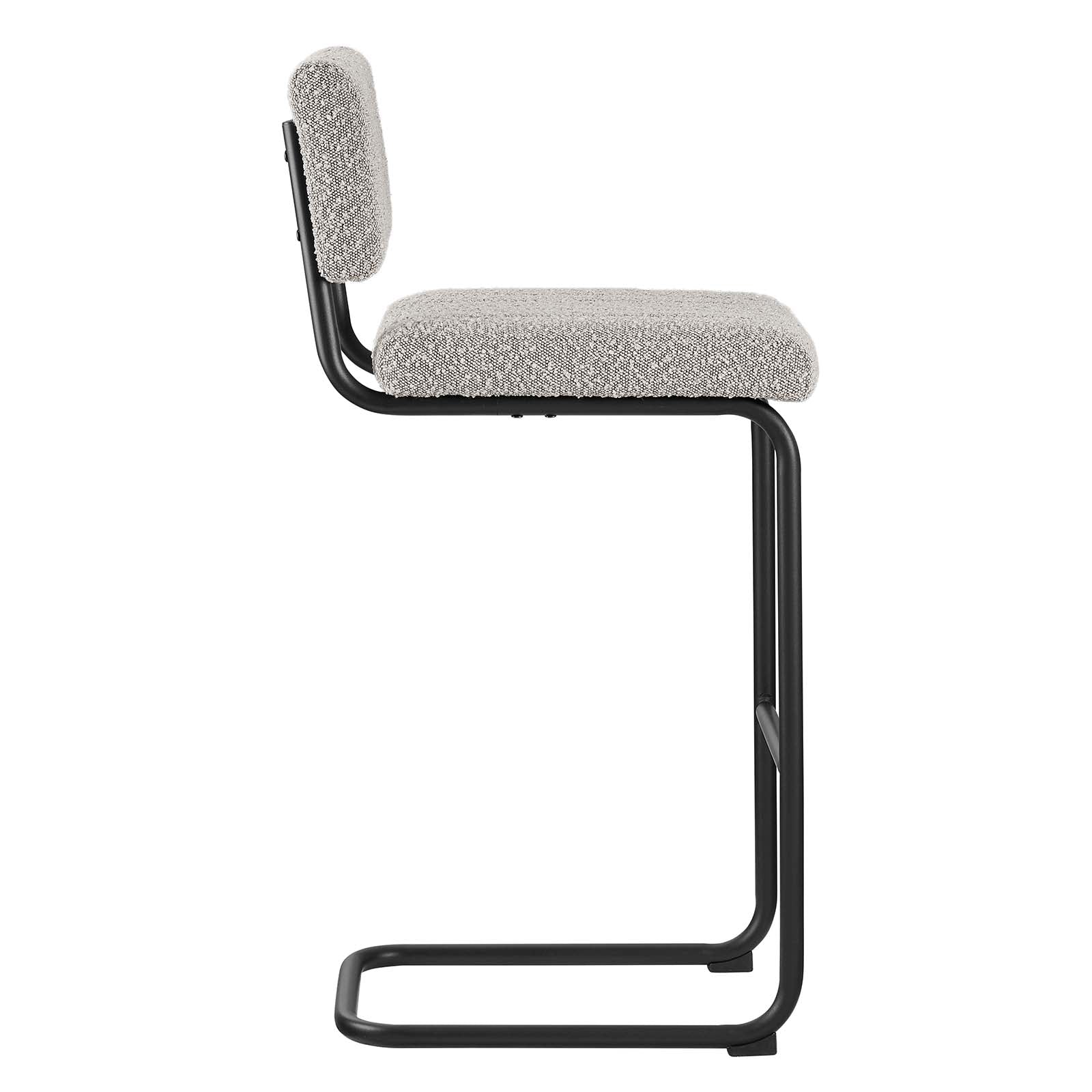 Parity Boucle Bar Stools Set of 2 by Modway