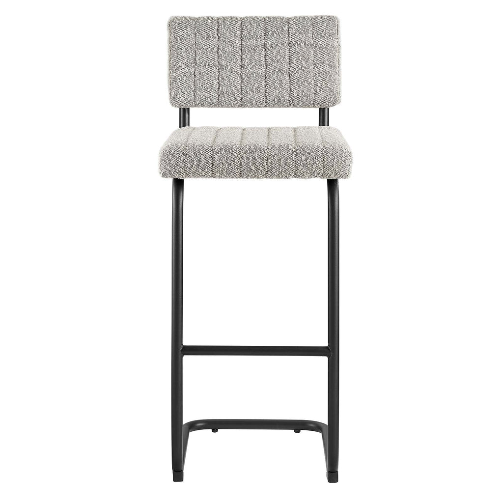Parity Boucle Bar Stools Set of 2 by Modway