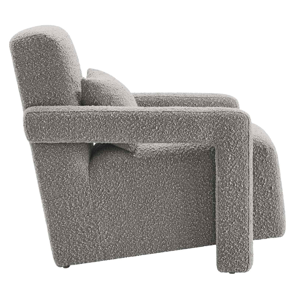 Mirage Boucle Upholstered Armchair by Modway