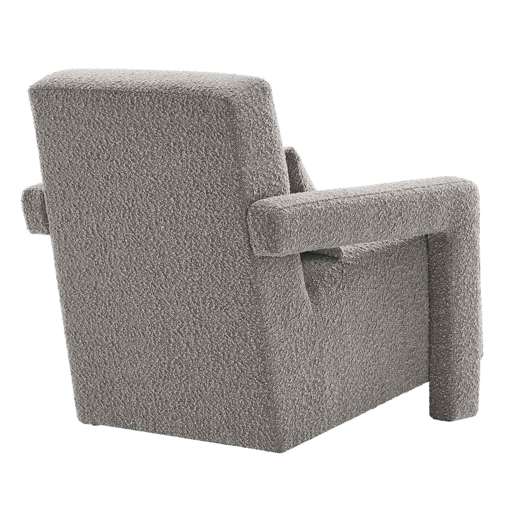 Mirage Boucle Upholstered Armchair by Modway