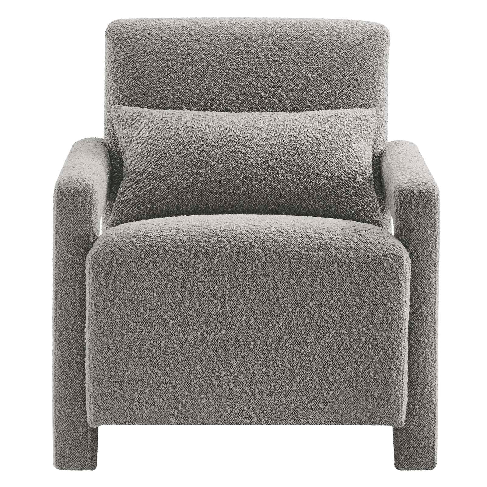 Mirage Boucle Upholstered Armchair by Modway