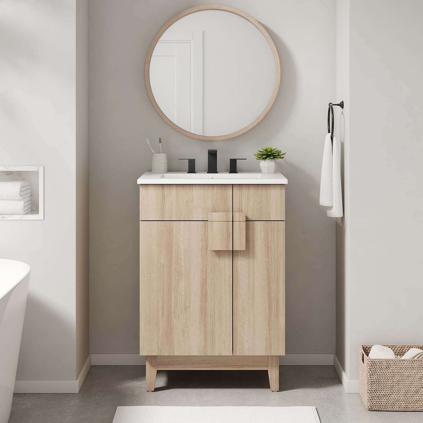 Miles 24Ó Bathroom Vanity by Modway
