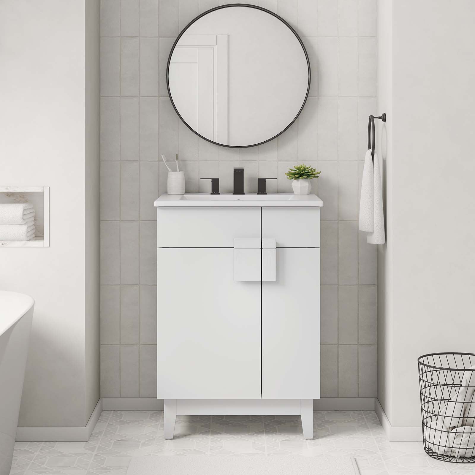 Miles 24Ó Bathroom Vanity by Modway