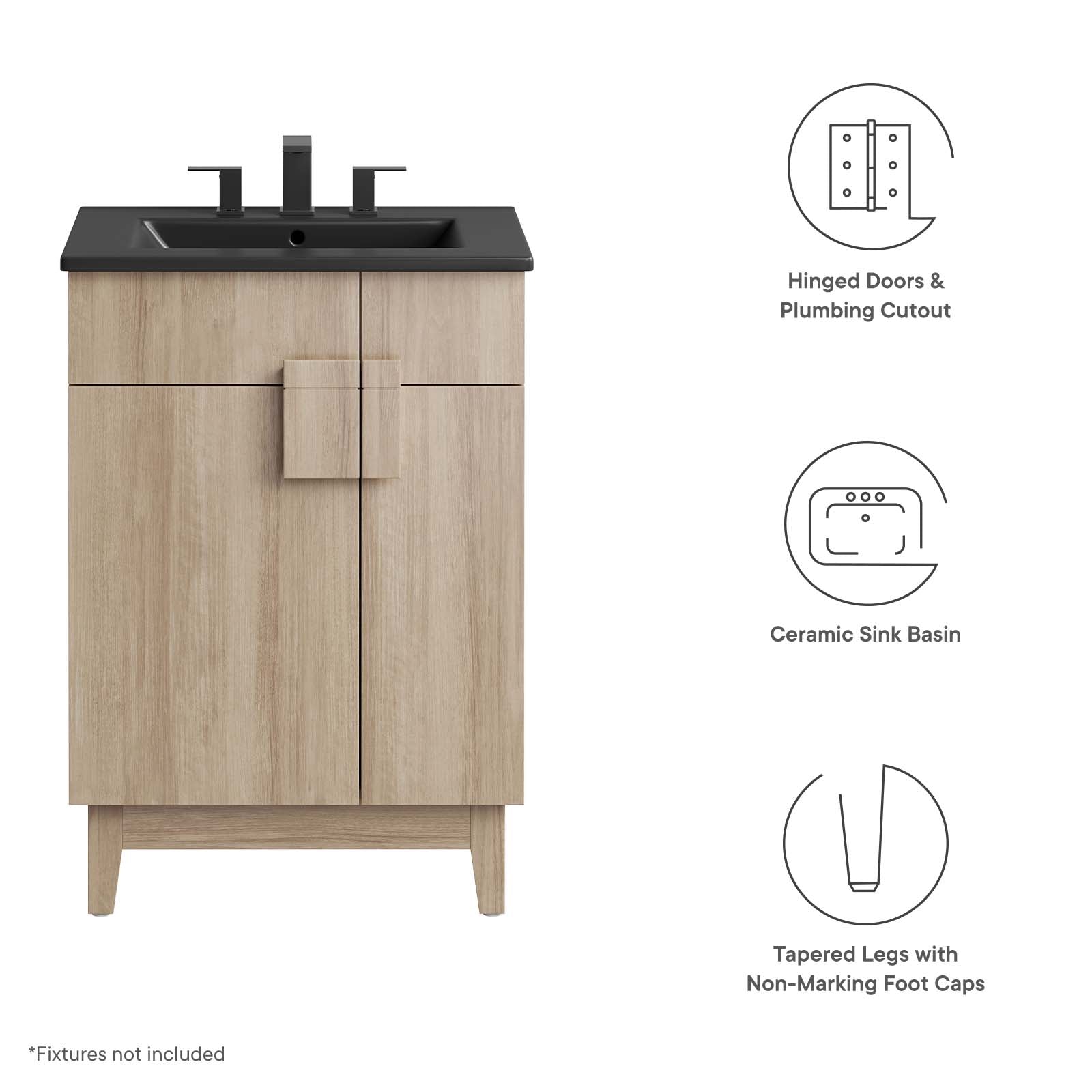 Miles 24Ó Bathroom Vanity by Modway