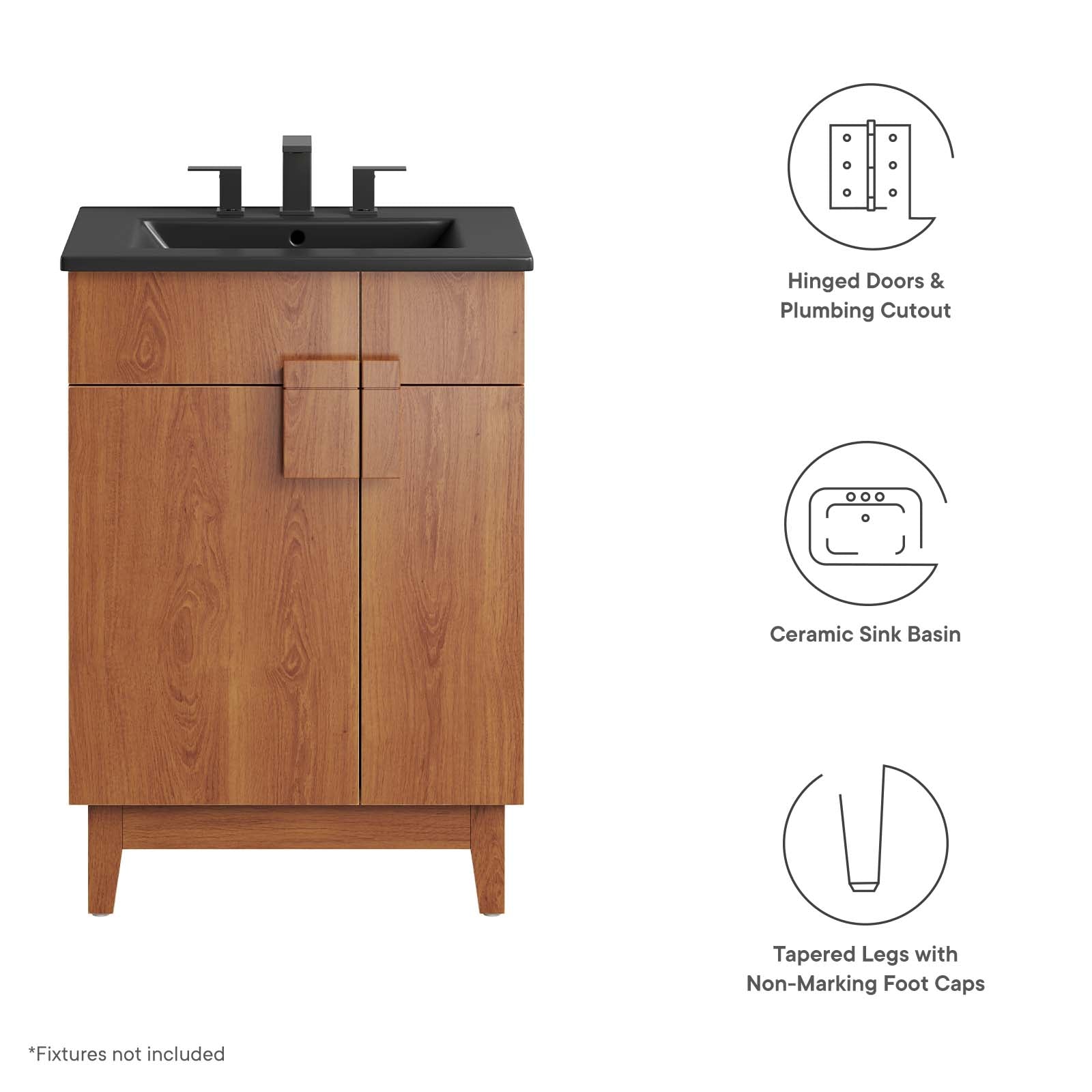 Miles 24Ó Bathroom Vanity by Modway