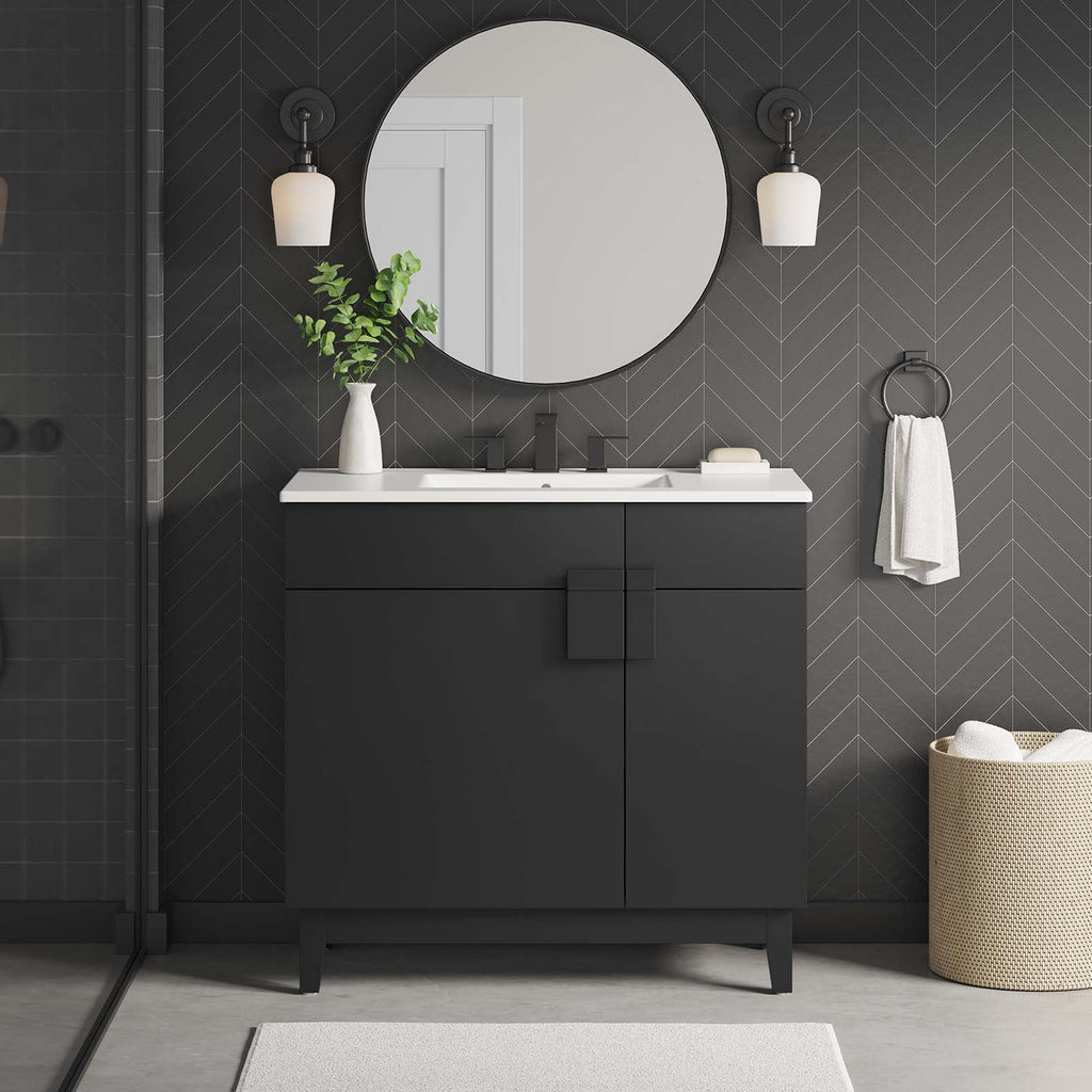 Miles 36Ó Bathroom Vanity by Modway