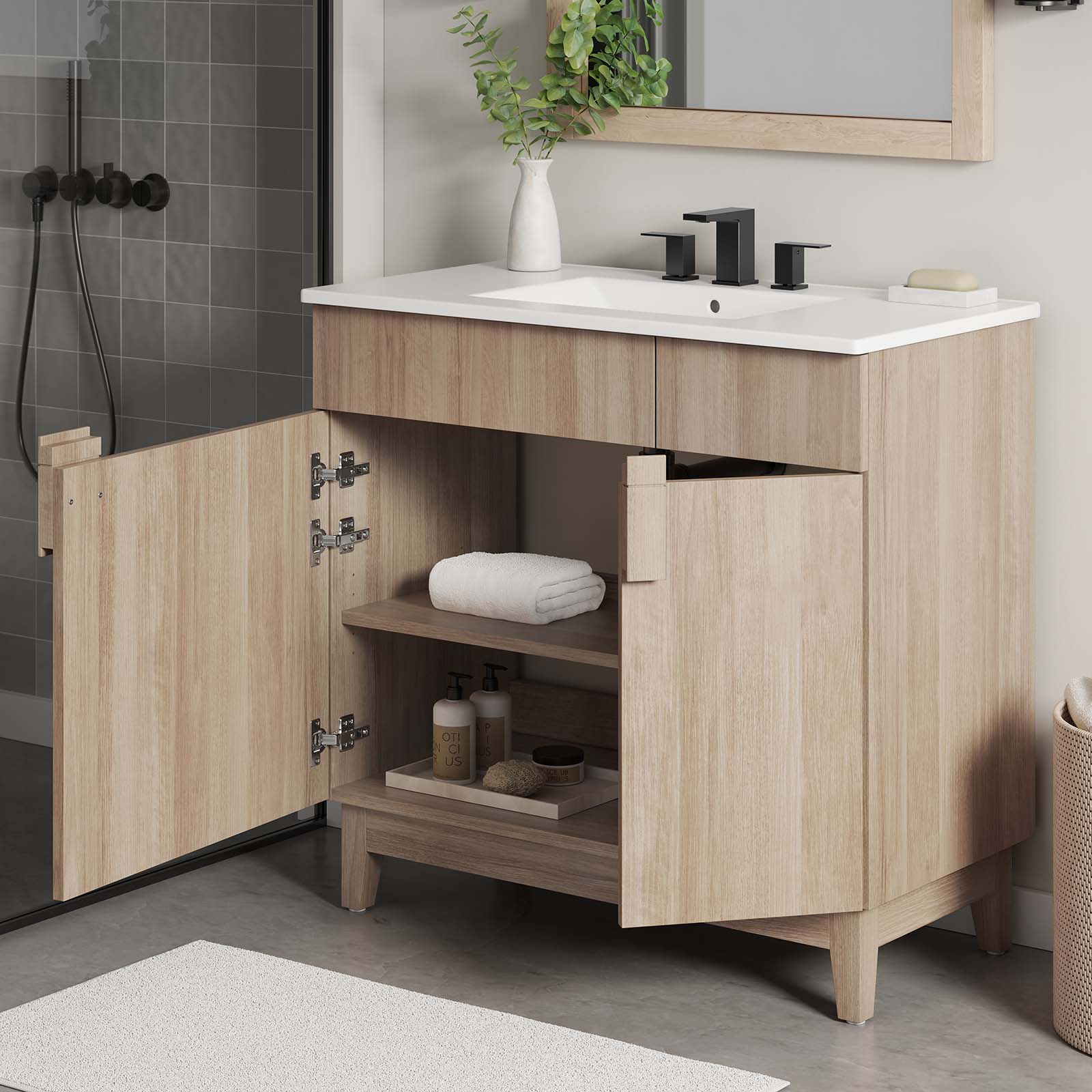 Miles 36Ó Bathroom Vanity by Modway