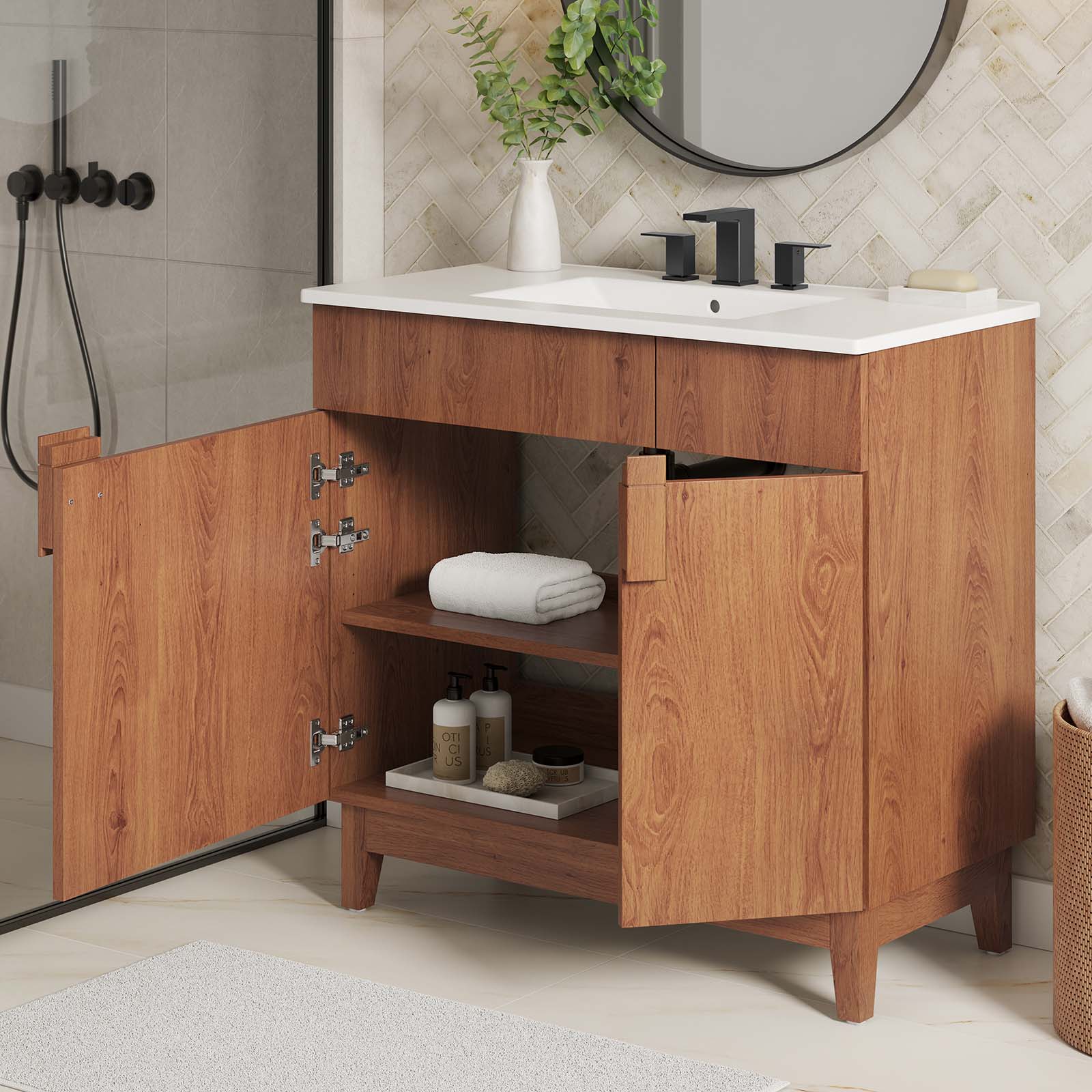 Miles 36Ó Bathroom Vanity by Modway