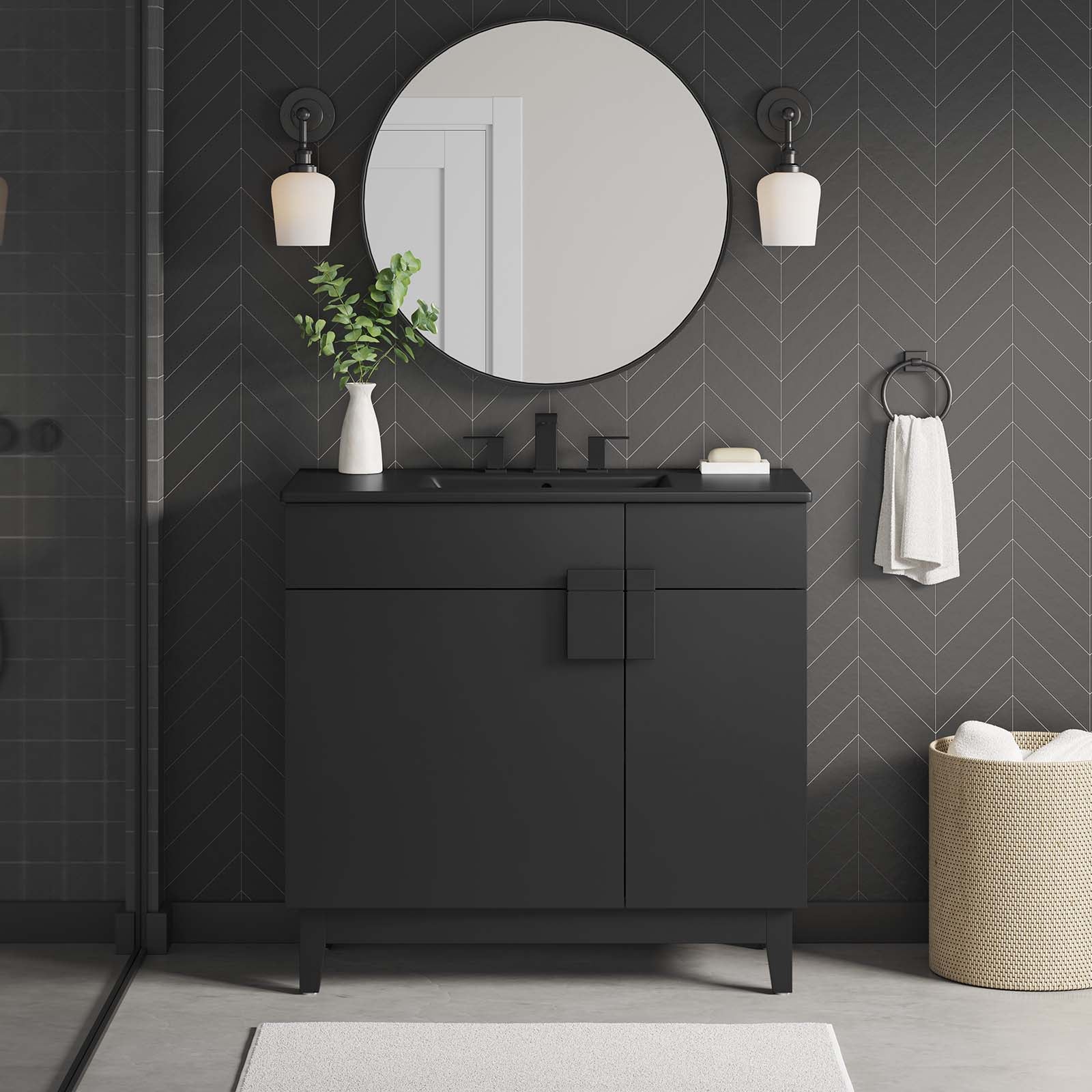 Miles 36Ó Bathroom Vanity by Modway