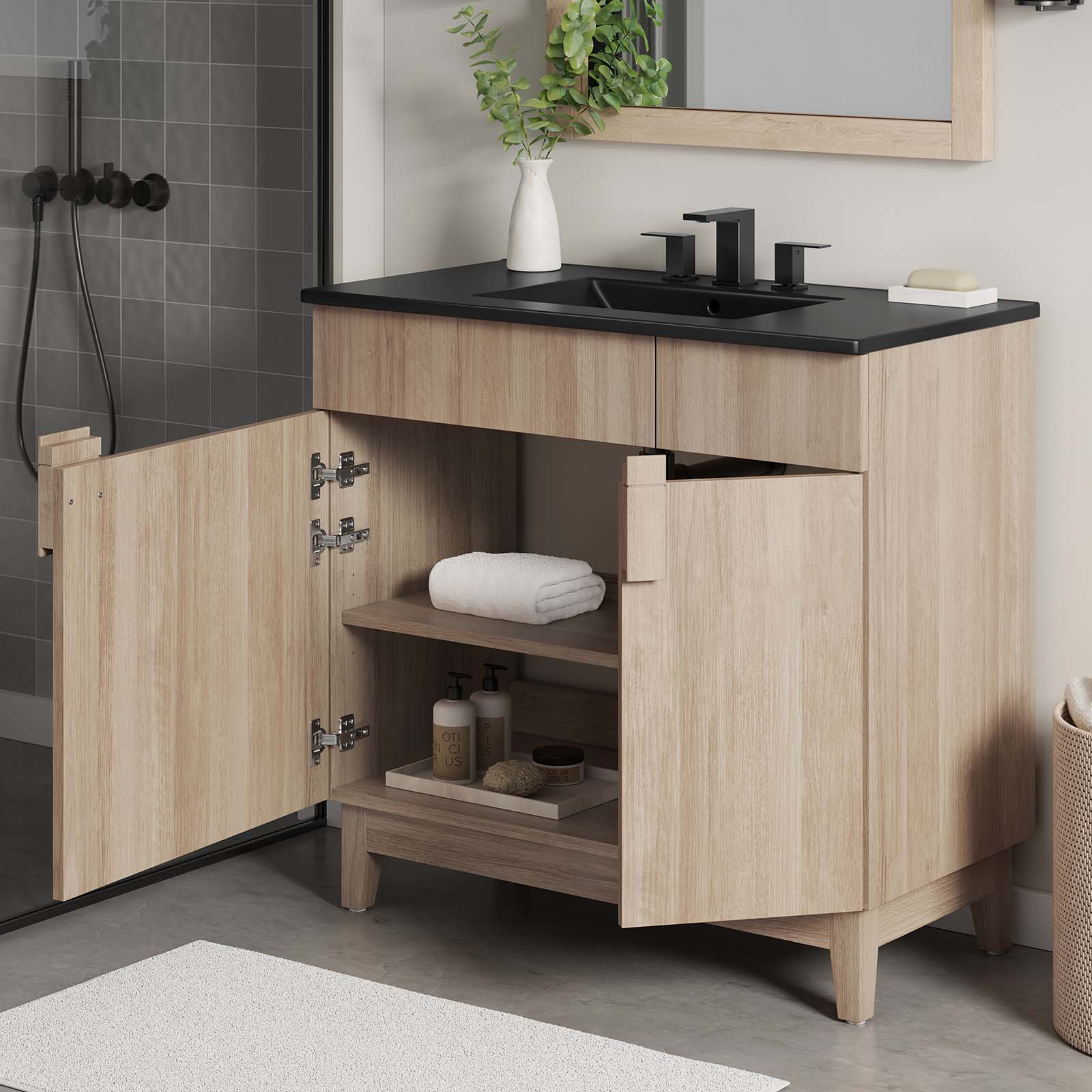 Miles 36Ó Bathroom Vanity by Modway
