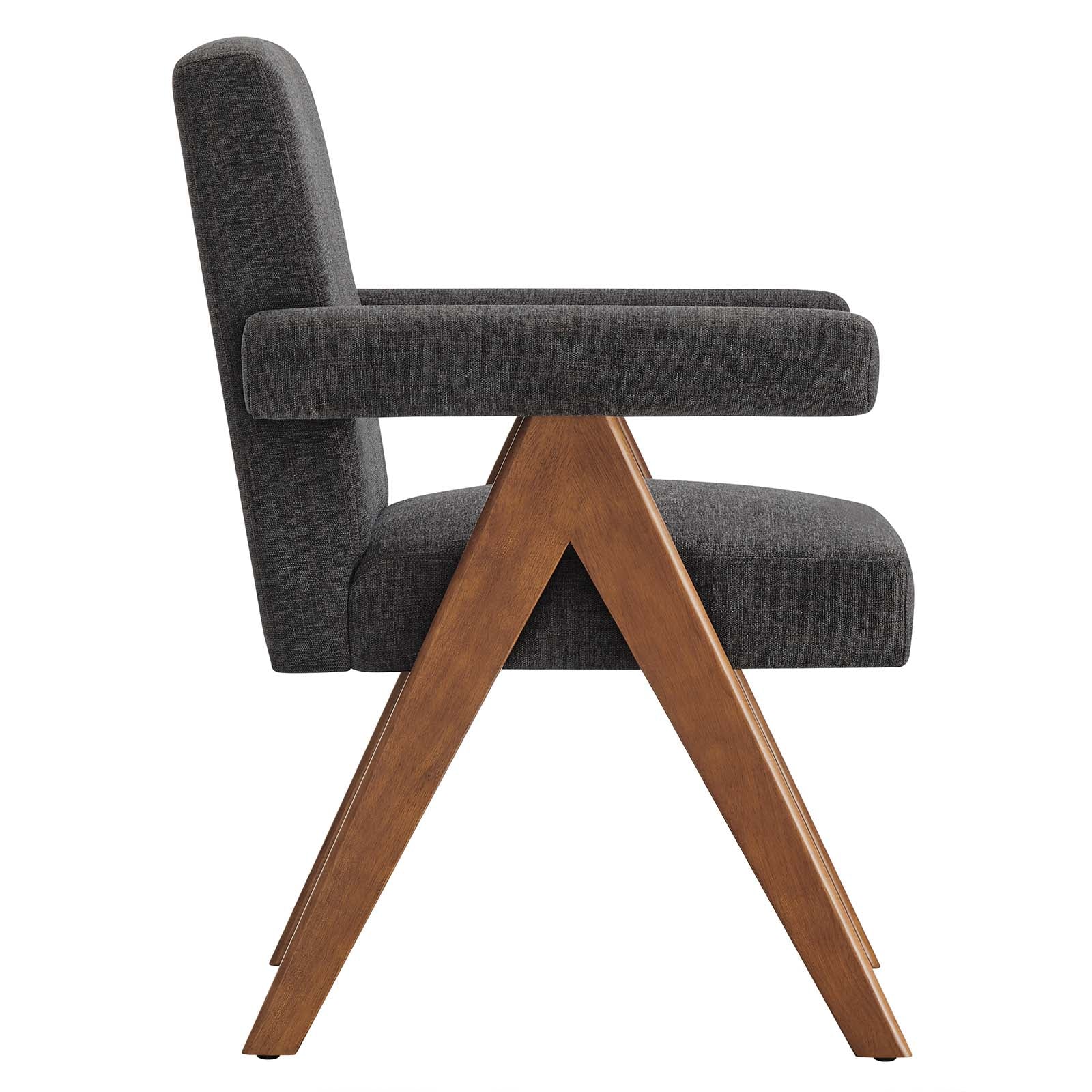 Lyra Fabric Dining Room Chair Set of 2 by Modway