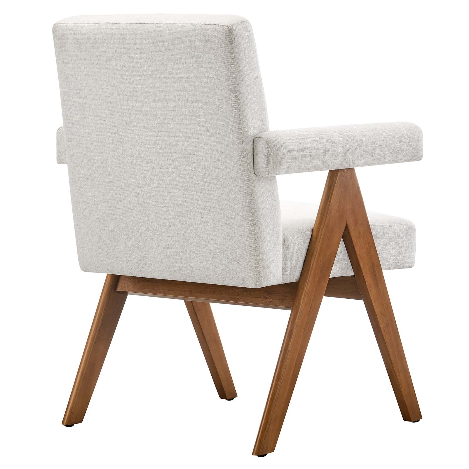 Lyra Fabric Dining Room Chair Set of 2 by Modway