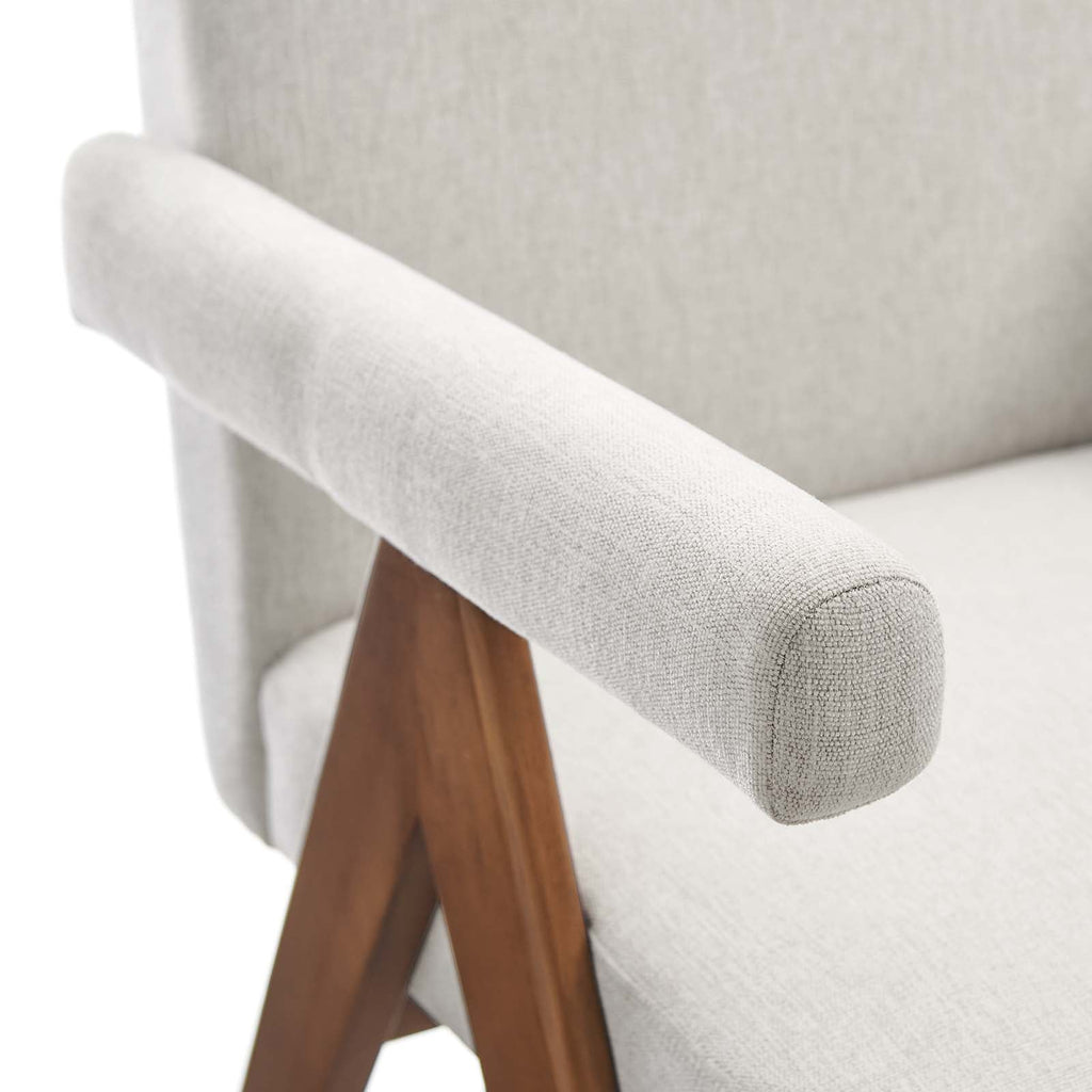 Lyra Fabric Dining Room Chair Set of 2 by Modway