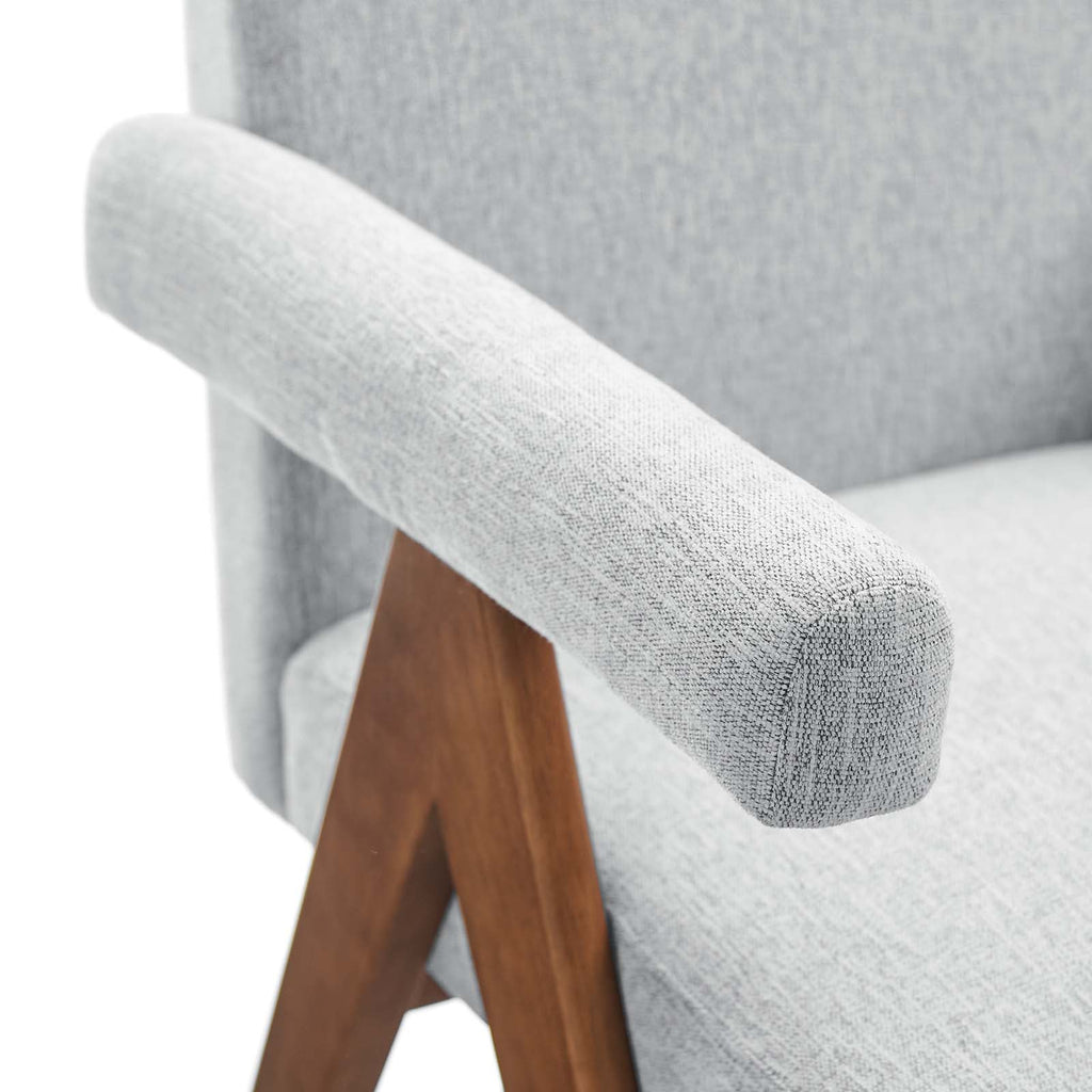 Lyra Fabric Dining Room Chair Set of 2 by Modway