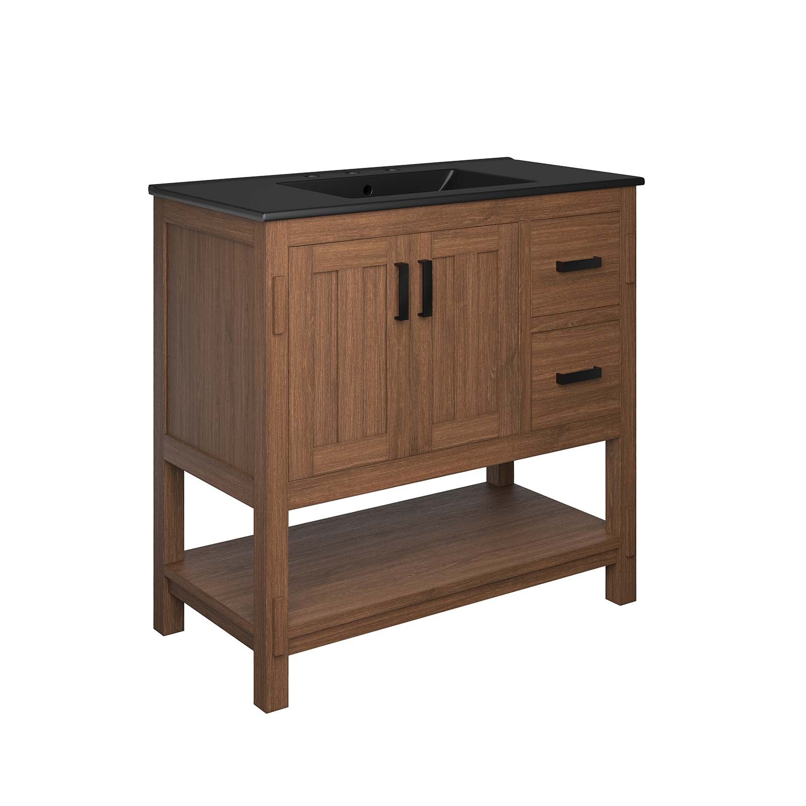 Ashlyn 36Ó Wood Bathroom Vanity by Modway