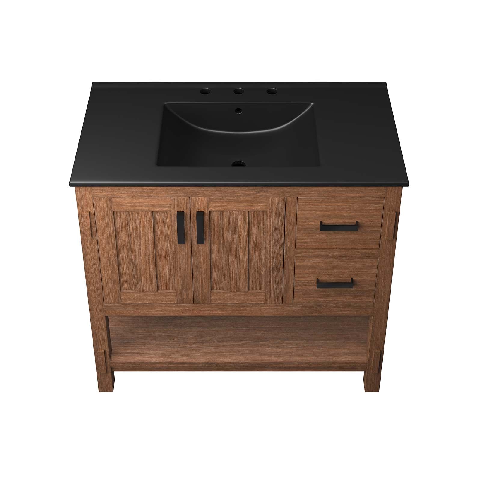 Ashlyn 36Ó Wood Bathroom Vanity by Modway