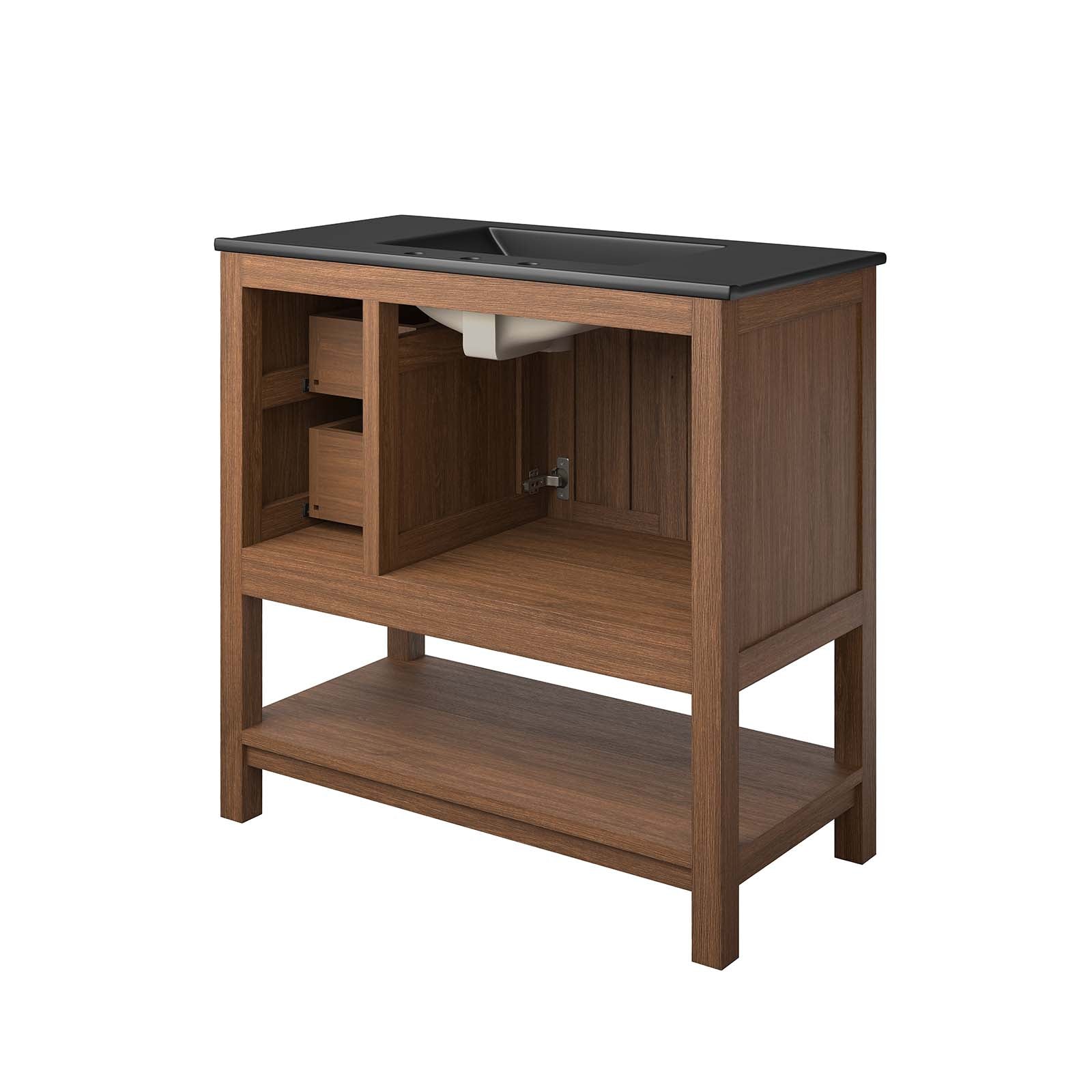 Ashlyn 36Ó Wood Bathroom Vanity by Modway