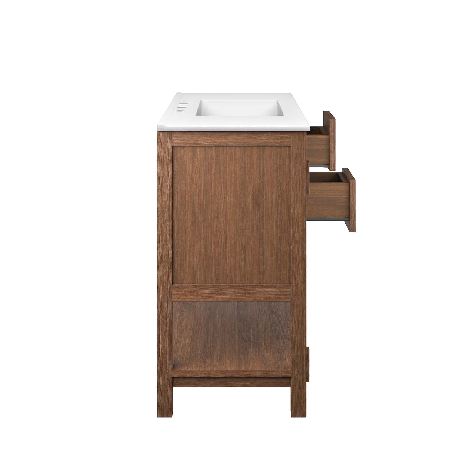 Ashlyn 36Ó Wood Bathroom Vanity by Modway