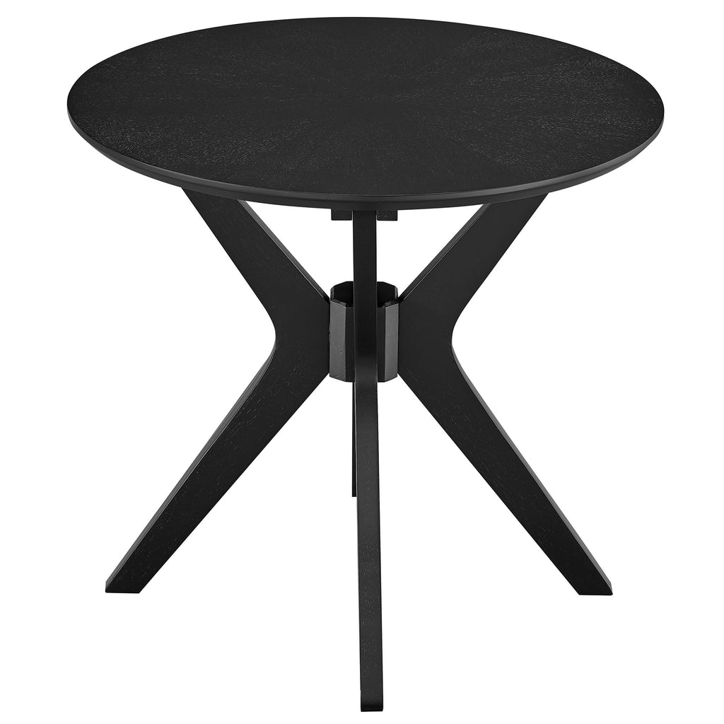 Crossroads 24Ó Round Wood Side Table by Modway