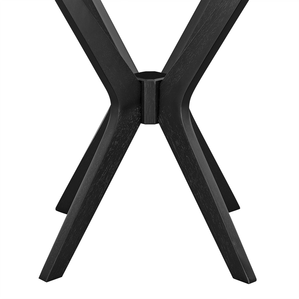 Crossroads 24Ó Round Wood Side Table by Modway