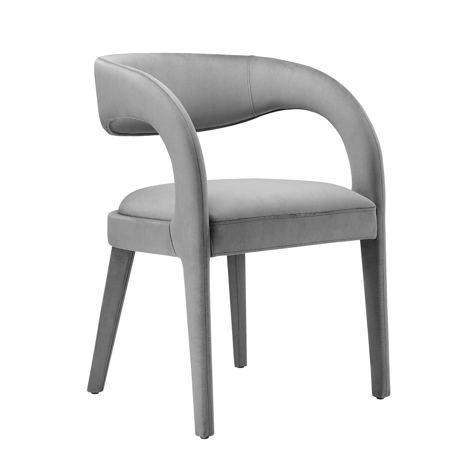 Pinnacle Performance Velvet Dining Chair Set of 2 by Modway
