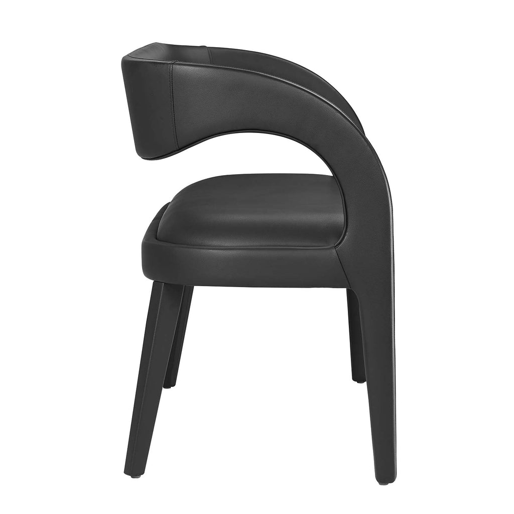 Pinnacle Vegan Leather Accent Bench by Modway