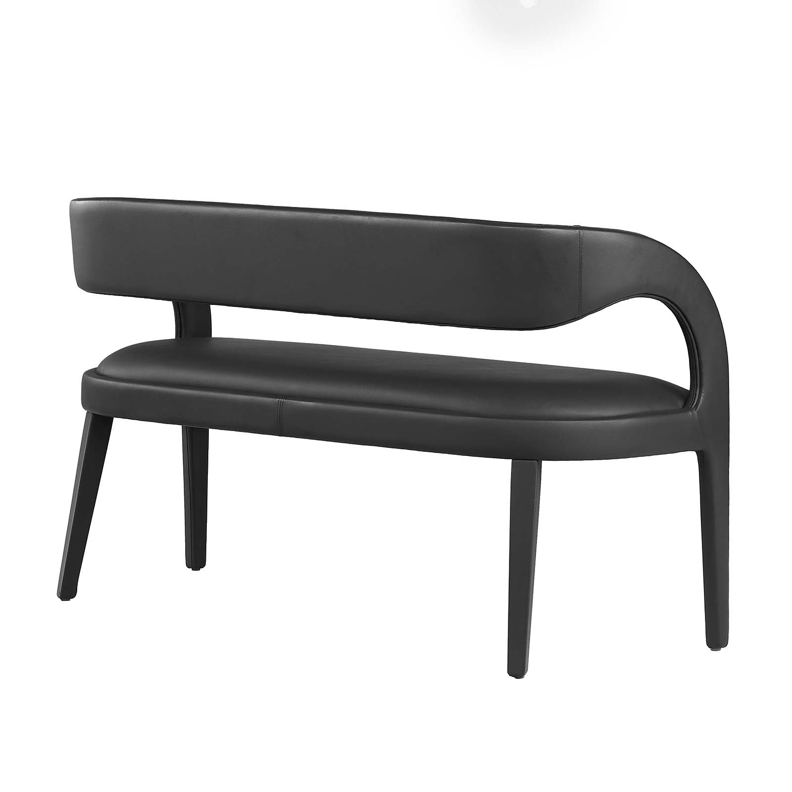 Pinnacle Vegan Leather Accent Bench by Modway