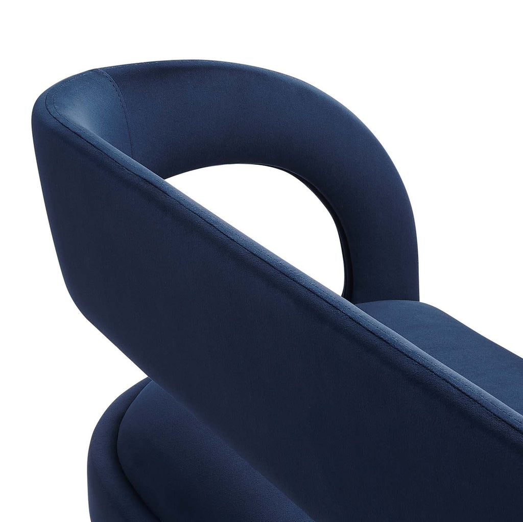 Pinnacle Performance Velvet Accent Bench by Modway