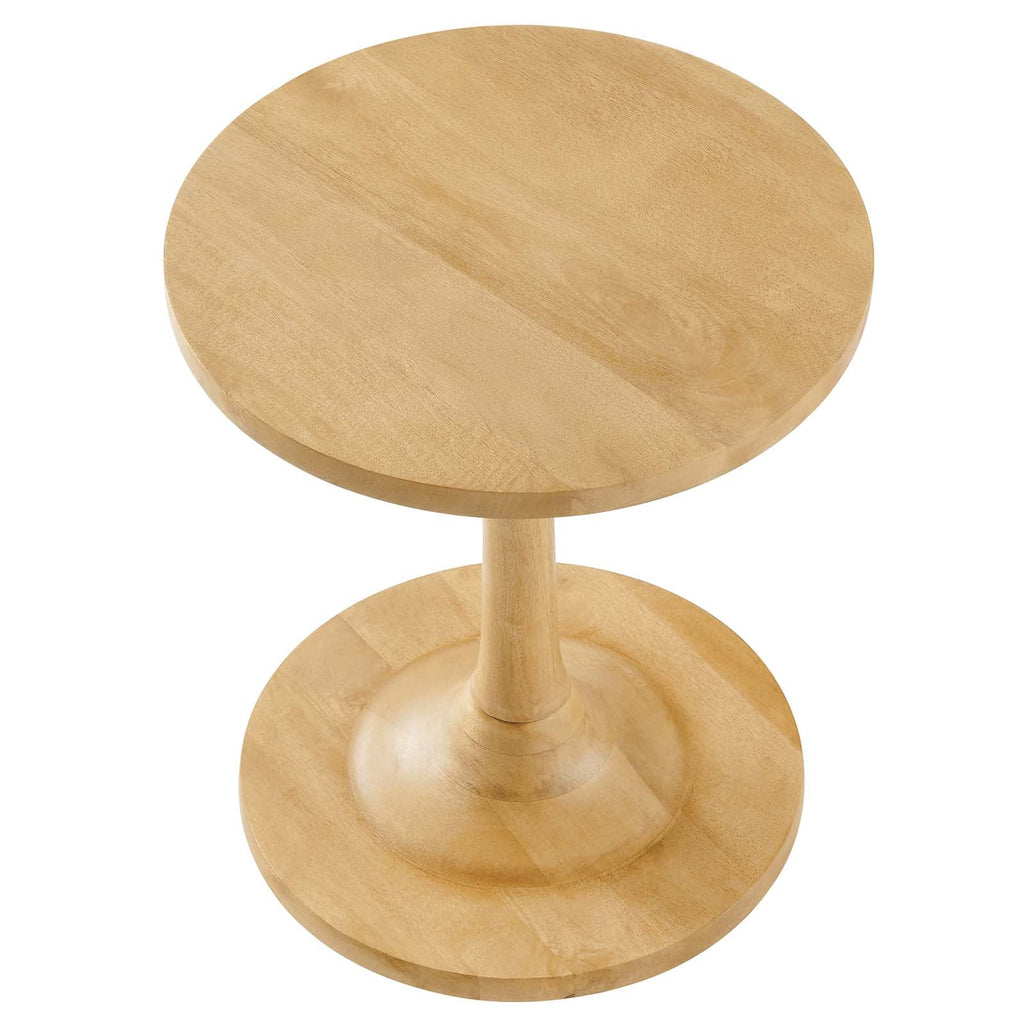 Lina Round Wood Side Table by Modway