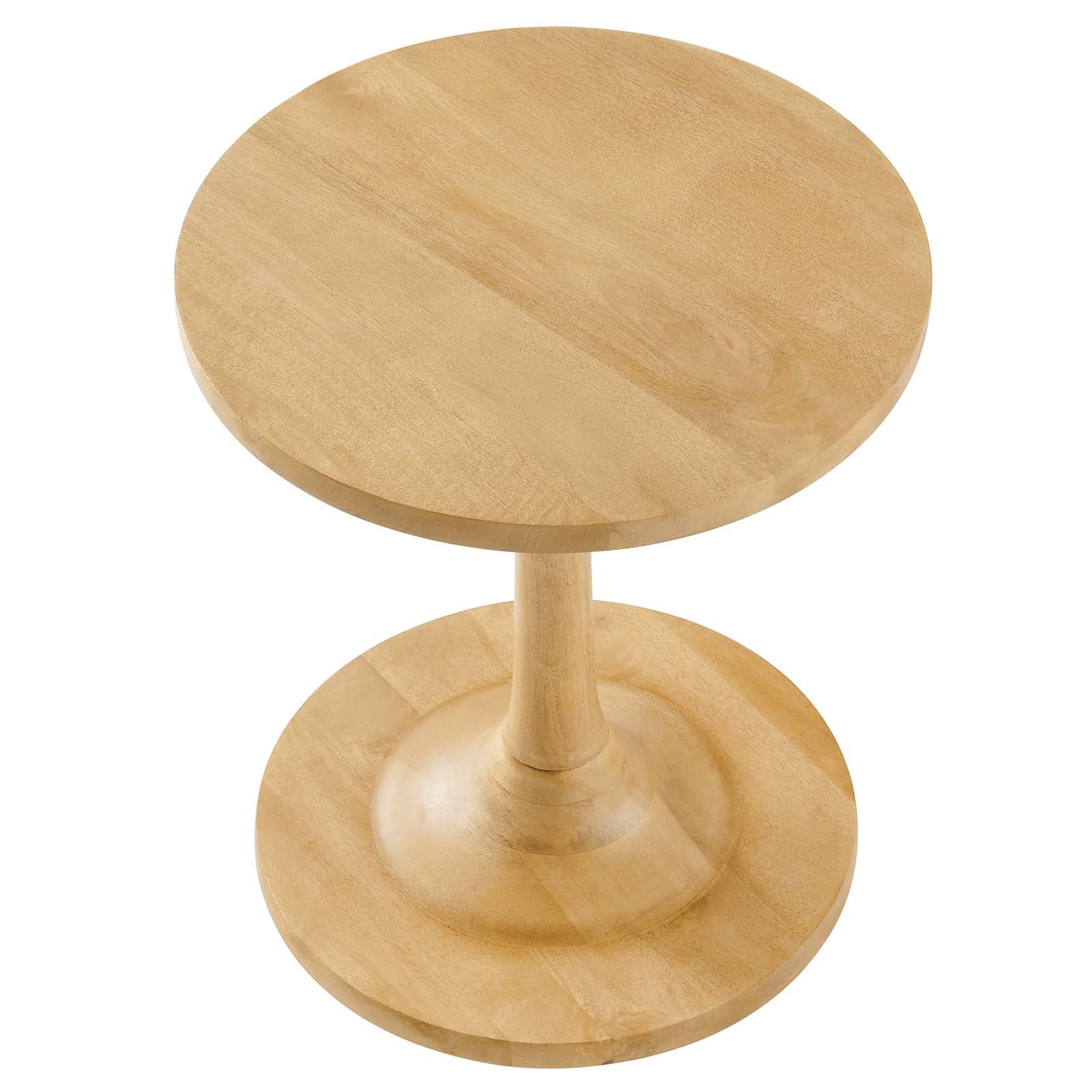Lina Round Wood Side Table by Modway