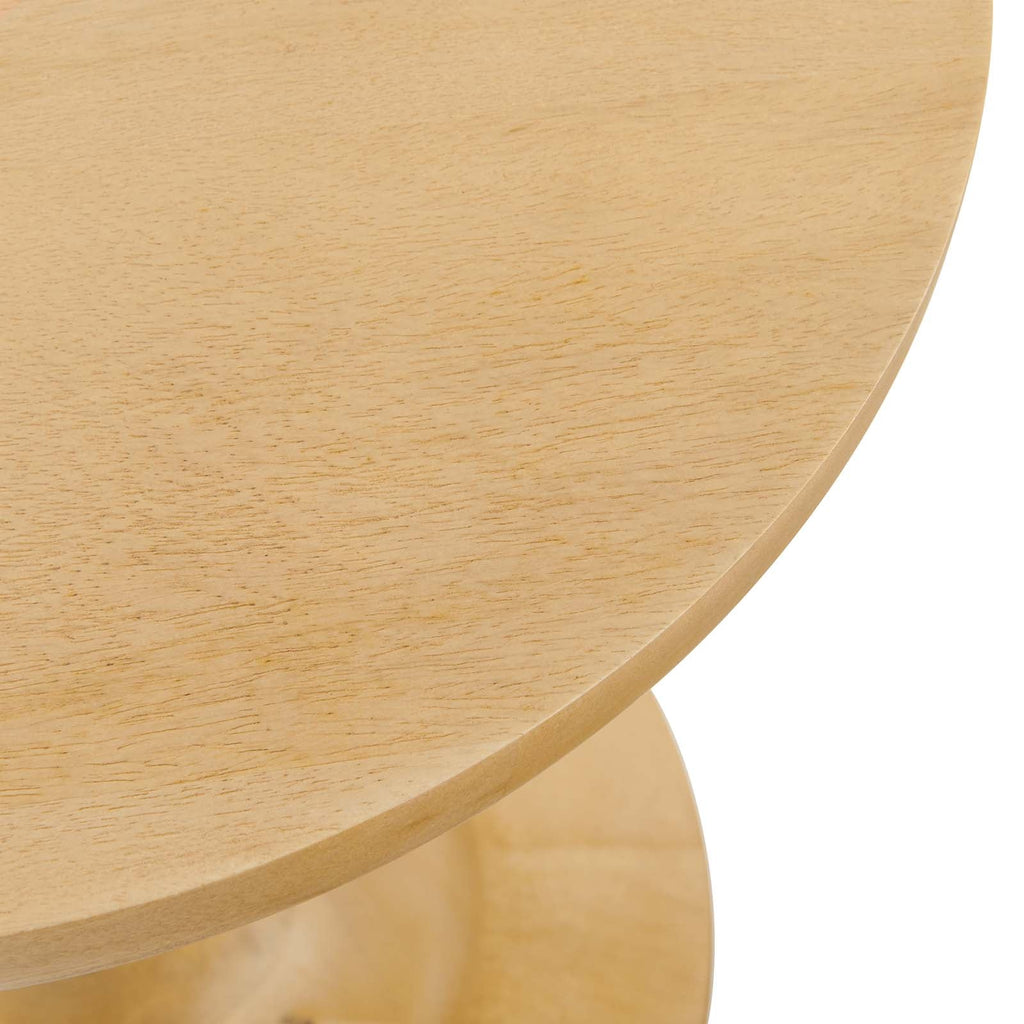 Lina Round Wood Side Table by Modway