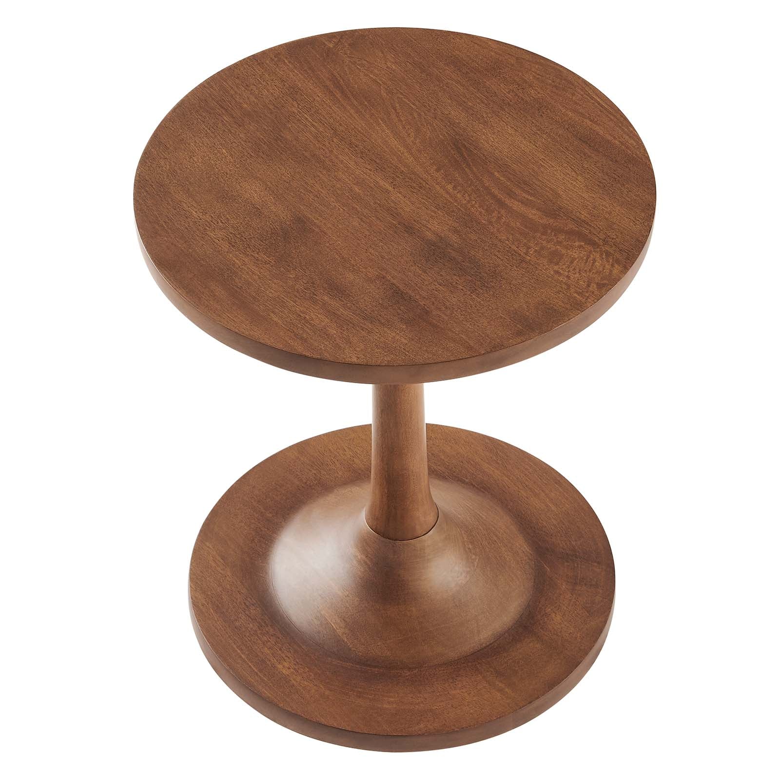 Lina Round Wood Side Table by Modway