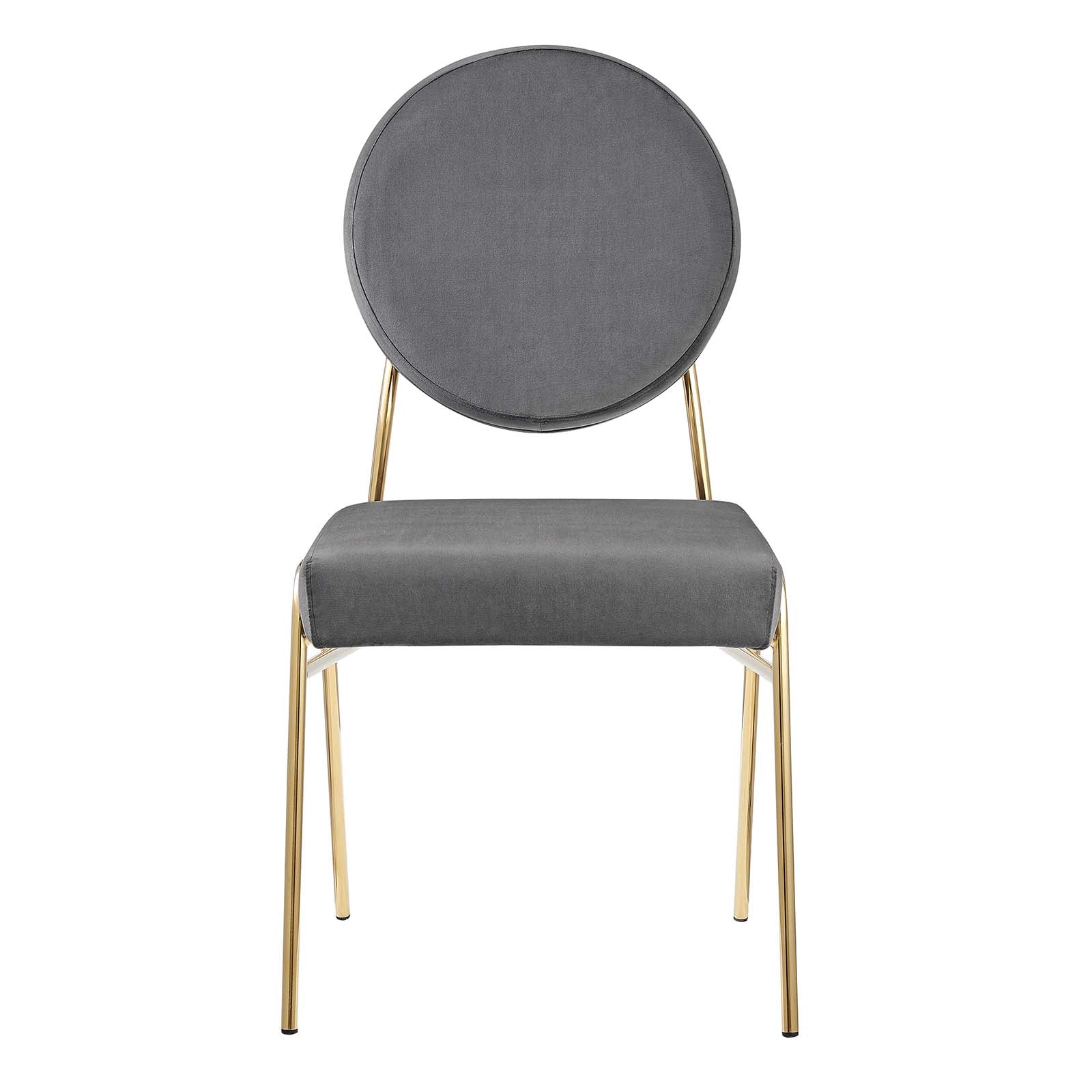 Craft Performance Velvet Dining Side Chairs Set of 2 by Modway