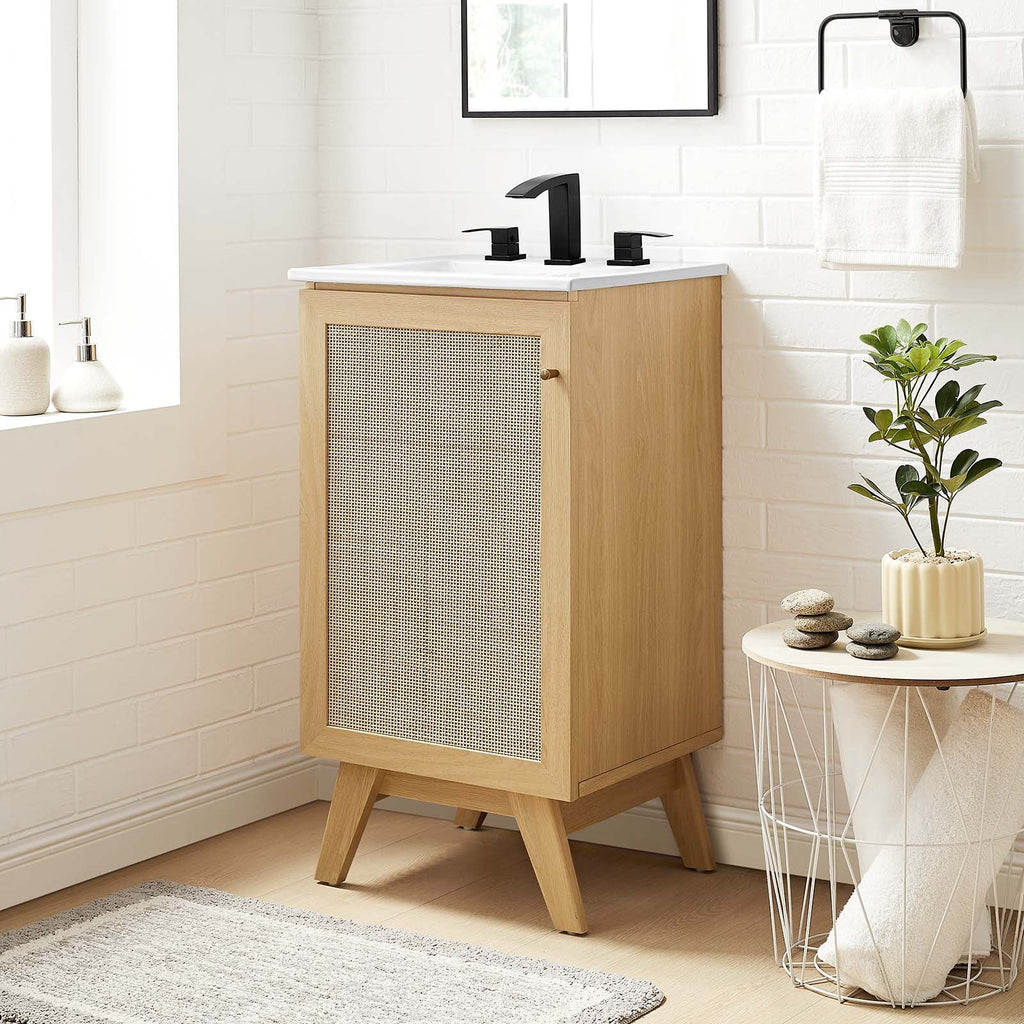 Soma 18Ó Bathroom Vanity Cabinet (Sink Basin Not Included) by Modway
