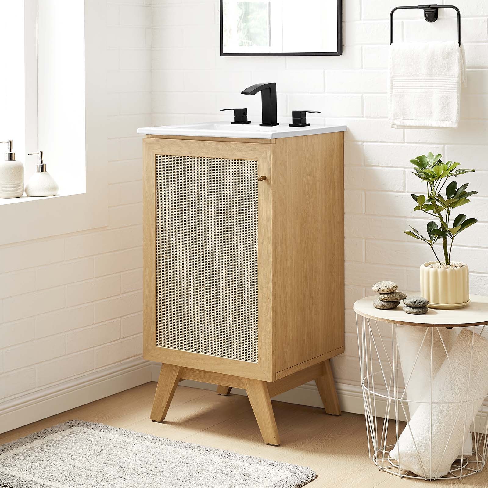 Soma 18Ó Bathroom Vanity Cabinet (Sink Basin Not Included) by Modway