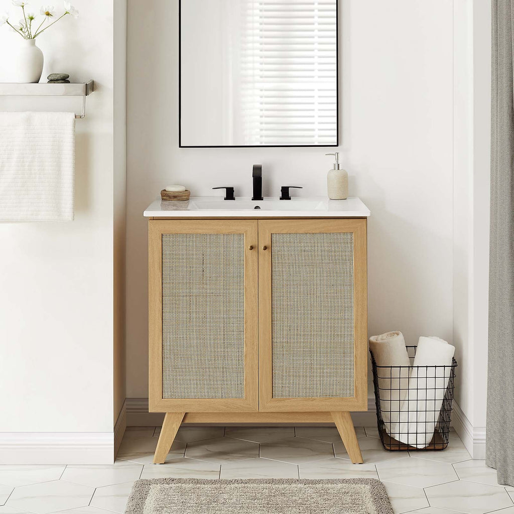 Soma 30Ó Bathroom Vanity Cabinet (Sink Basin Not Included) by Modway