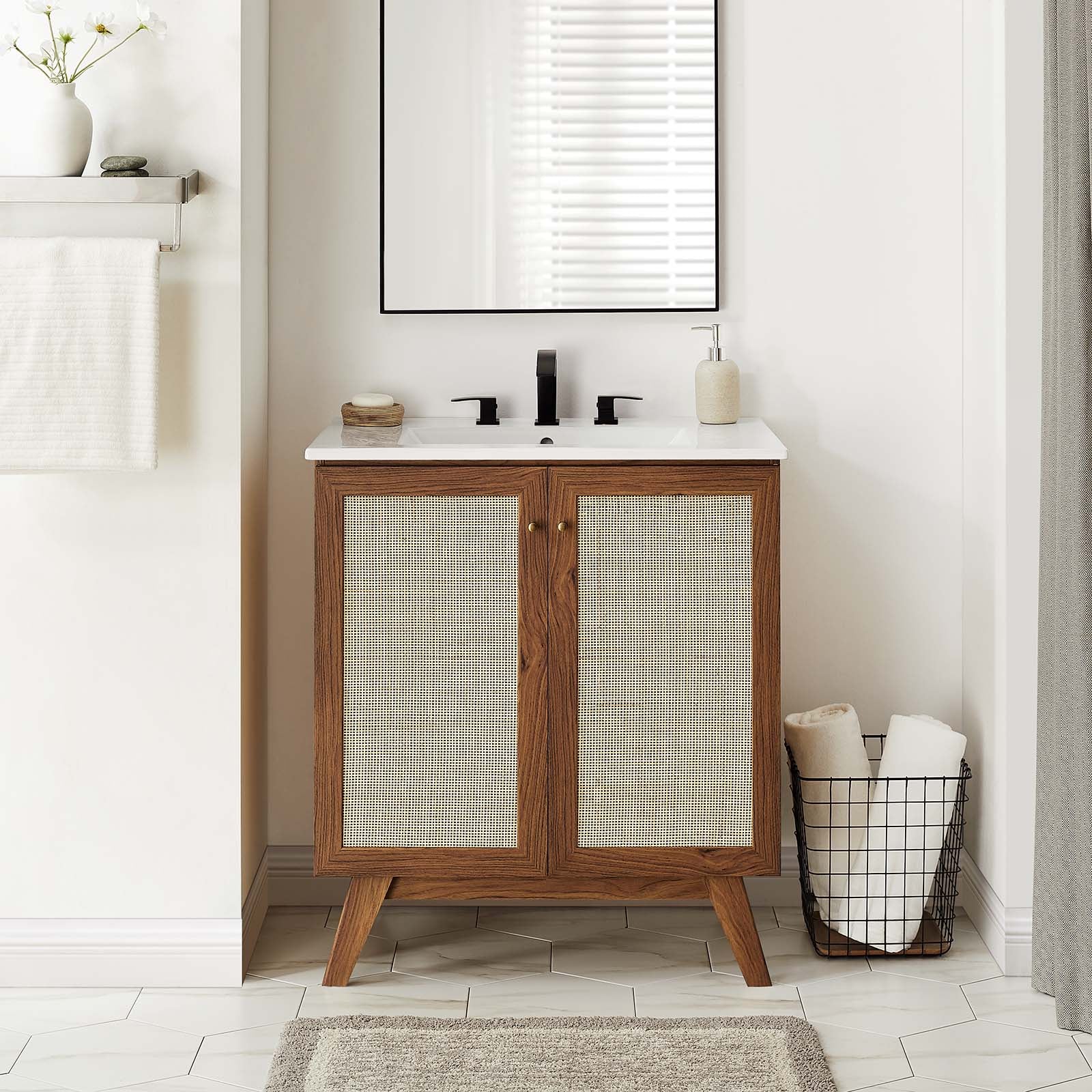 Soma 30Ó Bathroom Vanity Cabinet (Sink Basin Not Included) by Modway