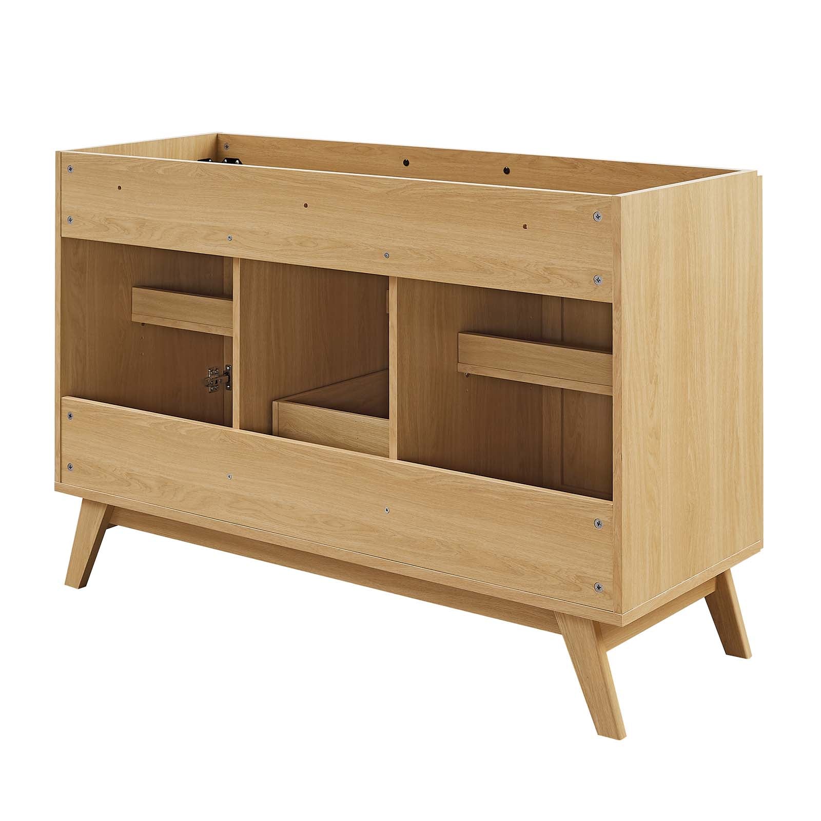 Soma 48Ó Single or Double Sink Compatible Bathroom Vanity Cabinet (Sink Basin Not Included) by Modway