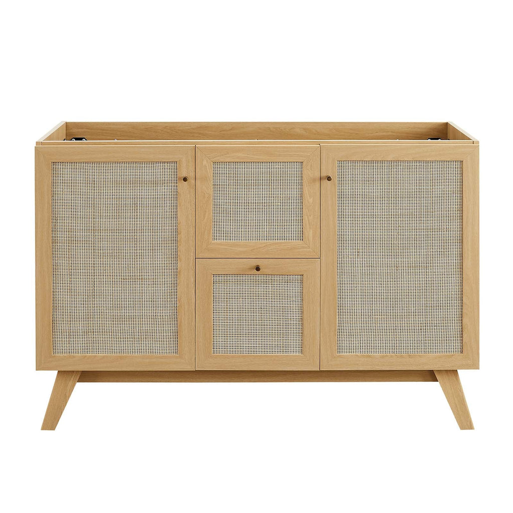 Soma 48Ó Single or Double Sink Compatible Bathroom Vanity Cabinet (Sink Basin Not Included) by Modway